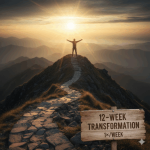 12-Week Transformation Program (1×/week)** $1080